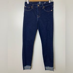 7 For All Mankind Ankle Gwenevere Jeans Size 28